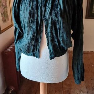 Elegant Green Women's Jacket